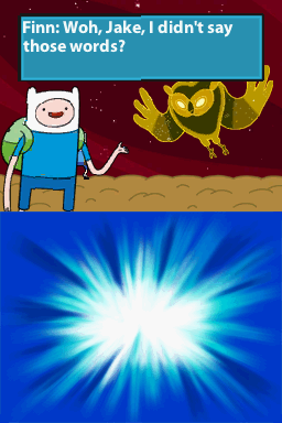 Adventure Time: Hey Ice King screenshot 2 for Nintendo DS